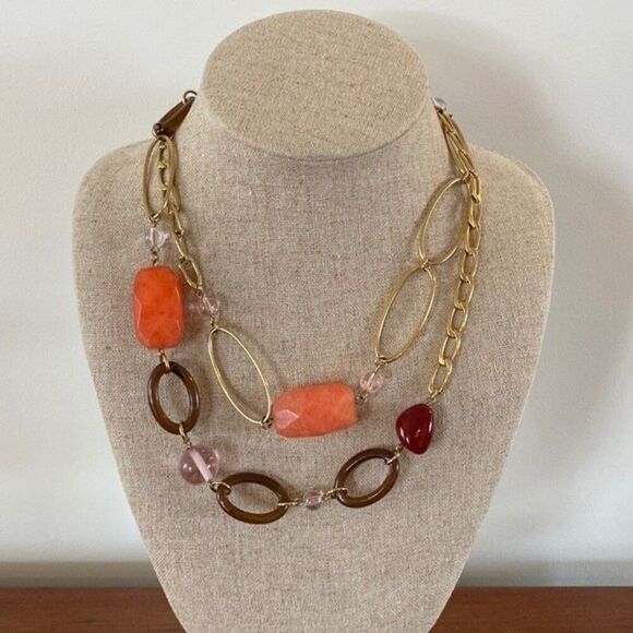 Lia Sophia Monte Cristo Necklace - Picture 1 of 4